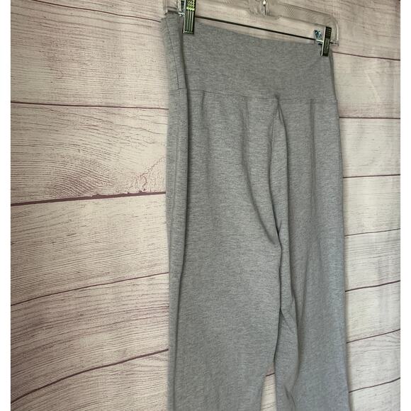 Vintage Mossimo Stretch Light Gray Capri Pants High Waisted Cotton Blend Size M - Picture 11 of 12